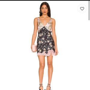 Free People American Rose Mini Dress